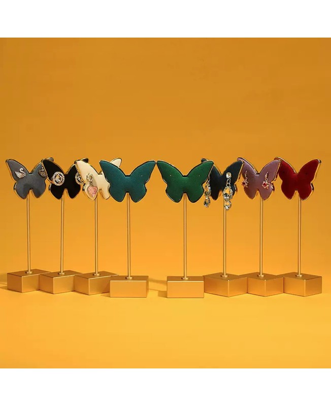 Luxury New Butterfly Shape Earring Display Holder Stand For Sale Luxury New Butterfly Shape Earring Display Holder Stand For Sale