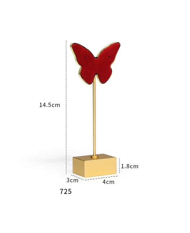Luxury New Butterfly Shape Earring Display Holder Stand For Sale Luxury New Butterfly Shape Earring Display Holder Stand For Sale
