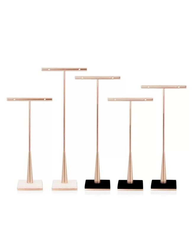 Luxury T Bar Gold Earring Display Holder Stand For Sale Luxury T Bar Gold Earring Display Holder Stand For Sale