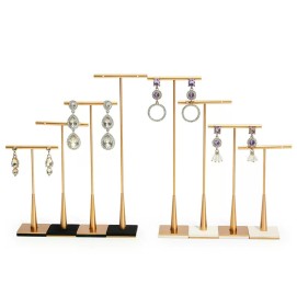 Luxury Gold Earring Display Holder Stand For Sale