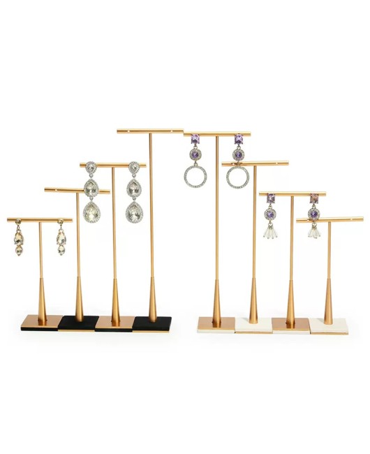 Luxury Gold Earring Display Holder Stand For Sale
