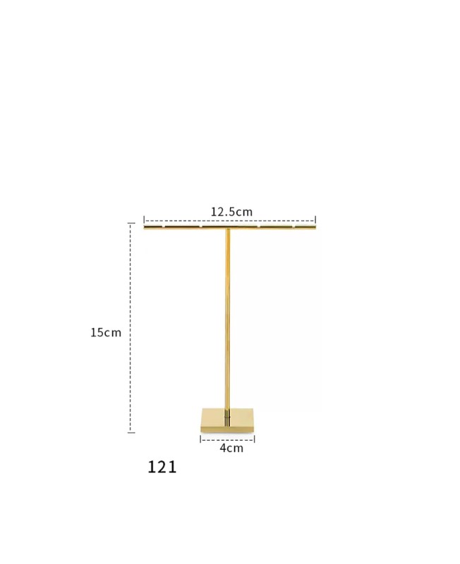 Luxury New Gold Metal Earring Display Holder Stand For Sale Luxury New Gold Metal Earring Display Holder Stand For Sale