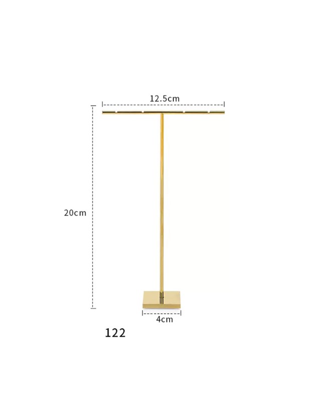Luxury New Gold Metal Earring Display Holder Stand For Sale Luxury New Gold Metal Earring Display Holder Stand For Sale