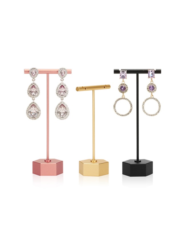 Luxury T Bar Earring Display Holder Stand For Sale Luxury T Bar Earring Display Holder Stand For Sale