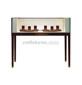 Innovative Design Modern Glass Wooden Jewelry Display Showcases