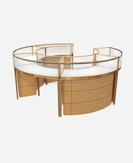 Luxury Modern Jewelry Display Counter and Showcase