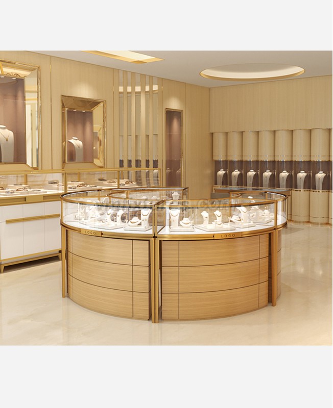 Luxury Modern Jewelry Display Counter and Showcase