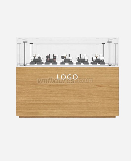 Cabinet d'affichage de bijoux de vente au détail moderne