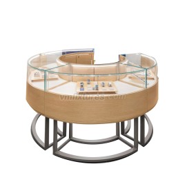 Luxe, op maat gemaakte commerciële sieradenvitrine