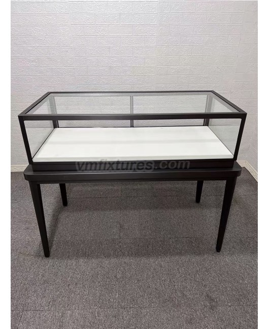 Custom Modern Glass Jewelry Display Showcases