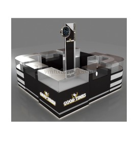 High End Modern Jewelry Kiosk For Shopping Mall