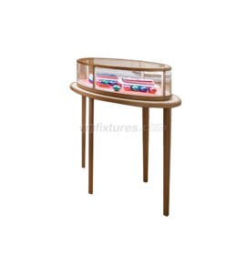 Luxury Modern Oval Jewelry Display Cases