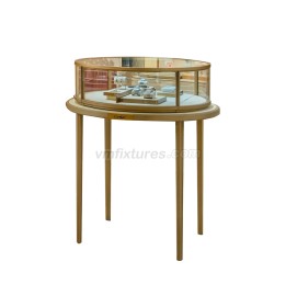 Luxury Modern Round Jewelry Display Cases