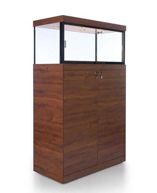 Luxus Kreatives Design Holz Glas Schmuck Shop Display Theke Vitrine