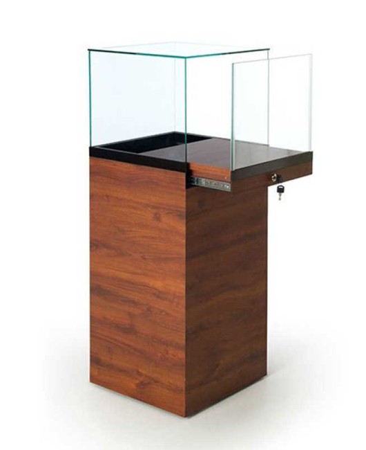 High End Modern Professional Museum Pedestal Display Cabinet