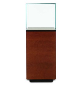 High End Modern Professional Wooden Pedestal Museum Exhibit Case