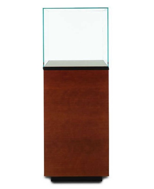 High End Modern Professional Wooden Pedestal Museum Exhibit Case