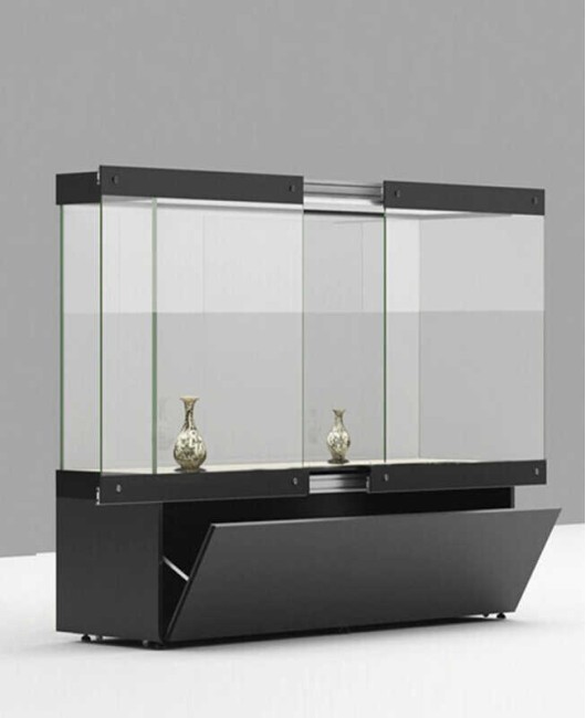 High End Modern Museum Wall Display Cases Professional Museum Wall Vitrine