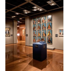 Creative Design Modern Custom Museum Book Display Showcase