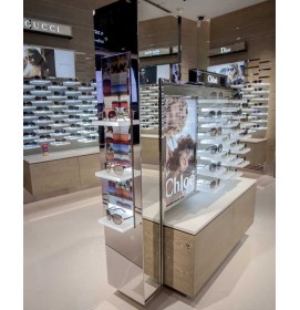 Creative Modern Custom Glasses Display Stand New Retail Sunglass Rack Wall