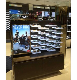 Creative Modern Custom Wall Optical Shop Furniture Design Retail Sunglass Eyewear Display Stand