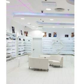 Creative Modern Custom Small Optical Shop Counter Design Wooden Optical Shop Furniture Design