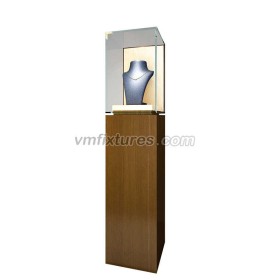 Custom Design Freestanding Jewelry Display Cabinet For Sale