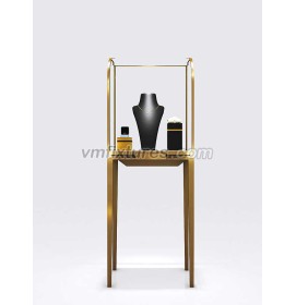 Commercial Custom Design Modern Glass Locking Jewelry Display Case