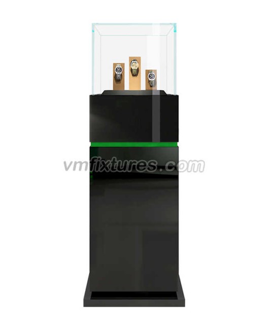 High-End Custom Retail Glass Watch Vitrine