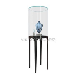 Commercial Custom Design Modern Glass Jewelry Display Showcase
