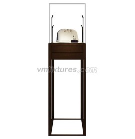 High End Wooden Glass Portable Jewelry Display Cases Wholesale