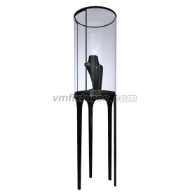 Commercial Custom Design Portable Glass Jewelry Display Case