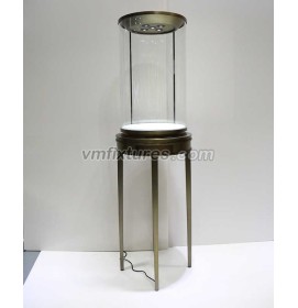 Commercial Custom Design Modern Retail Glass Lockable Jewelry Display Case