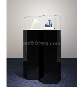 Індивідуальний дизайн роздрібних скляних ювелірних вітрин для магазинів