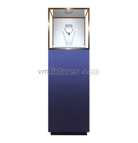 Луксузна модерна малопродајна витрина за накит од стакла по мери