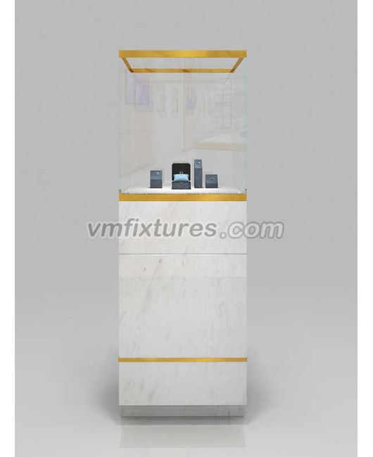 창조적 인 디자인 호화스러운 소매 현대 잠글 수 있는 보석 진열장