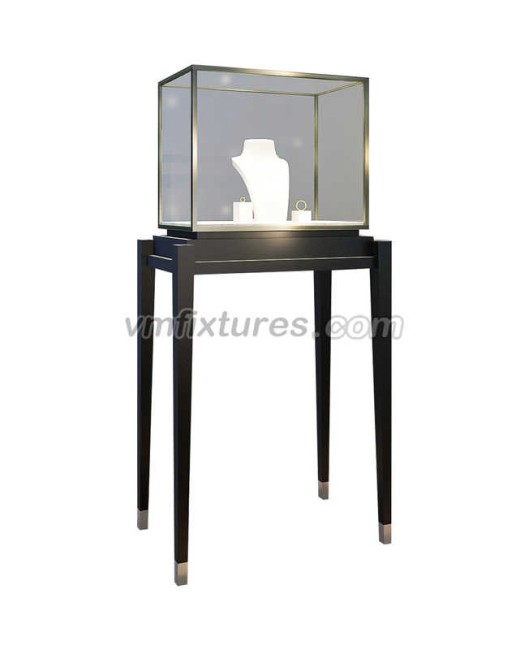 Kommerzielle Kundenspezifisches Design Moderner Schmuck-Schaukasten aus Glas für den Einzelhandel