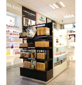 Luxus Kreatives Design Holz Glas Schmuck Shop Display Theke Vitrine