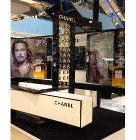 Creative Design Custom Modern Retail Perfume Display Showcase Counter