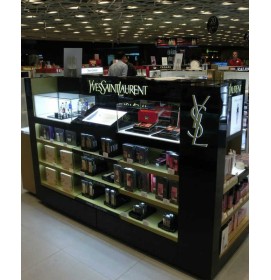 Creative Design Custom Luxury Retail Cosmetic Makeup Gondola Display Shelves