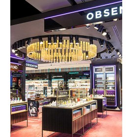 Creative Custom Perfume Store Showcasse Furniture Design Retail Modern Perfume Shop Display Cabinet