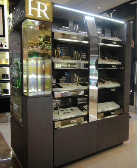 Creative Design Custom Retail Cosmetic Display Showcase Design