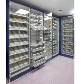 Creative Modern Retail Medicine Pharmacy Shelves