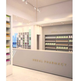 Custom Creative Modern Retail Modern Pharmacy Shelves