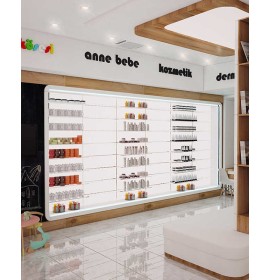 Custom Creative Modern Retail Wooden Medical Shop Racks