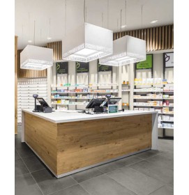Custom Creative Modern Retail Modern Drugstore Interior Design