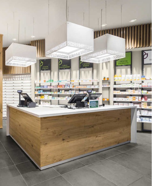 Custom Creative Modern Retail Modern Drugstore Interior Design