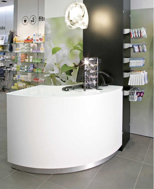 Custom Creative Modern Retail Modern Pharmacy Medical Shop Design