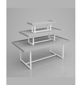 High End Creative Design Commercial 3 Tier Display Rack