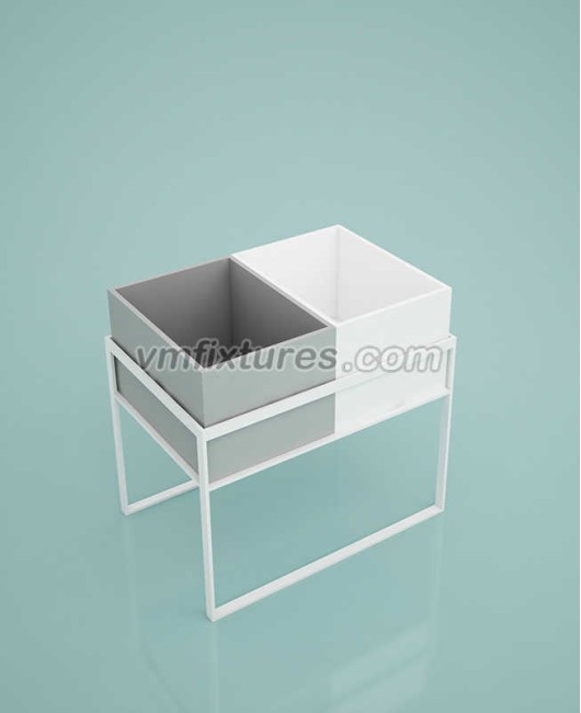 High End Creative Design Commercial Dump Bin Display Stand